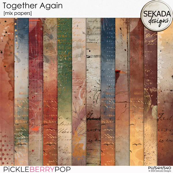 Together Again [mix papers] by Sekada Designs 