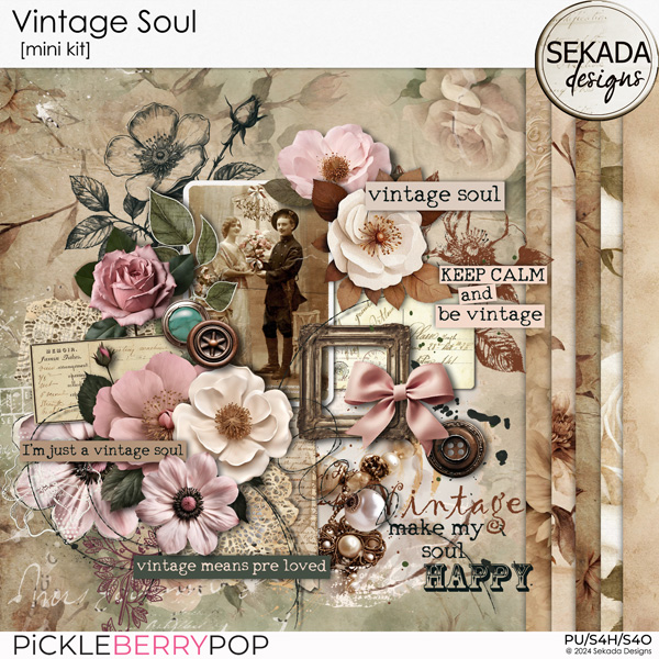 Vintage Soul [mini kit] by Sekada Designs   