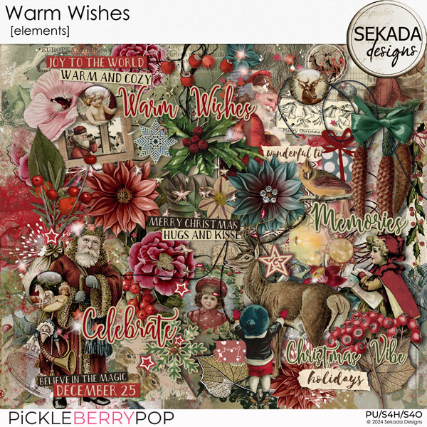 Warm Wishes [elements] by Sekada Designs   