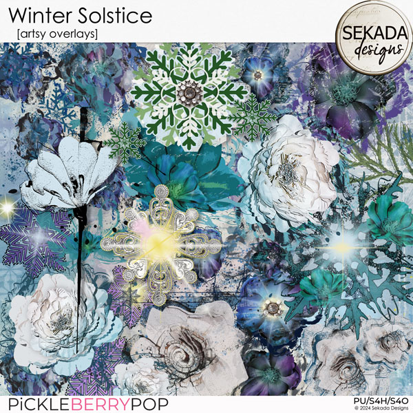 Winter Solstice [artsy overlays] by Sekada Designs