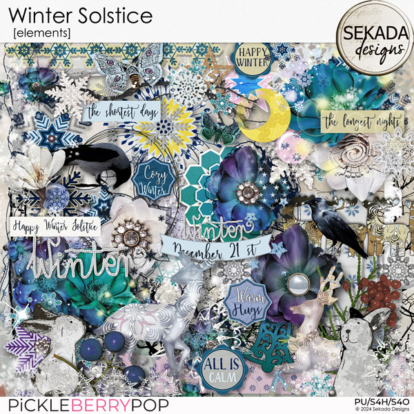 Winter Solstice [elements] by Sekada Designs   