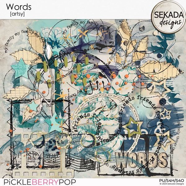 Words [artsy] by Sekada Designs  