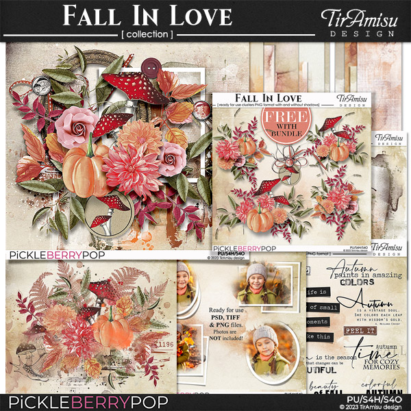 Fall In Love Bundle by TirAmisu design 