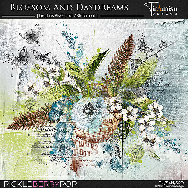 Blossom And Daydreams ~ art brushes 