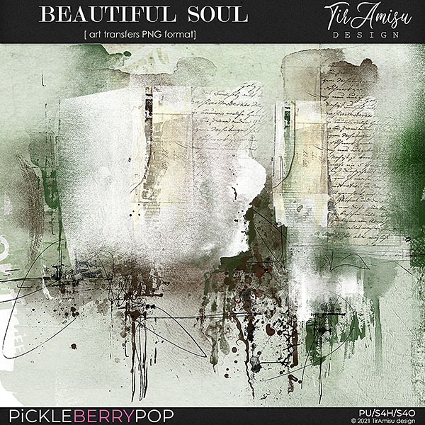 Beautiful Soul ~ art transfers by TirAmisu design