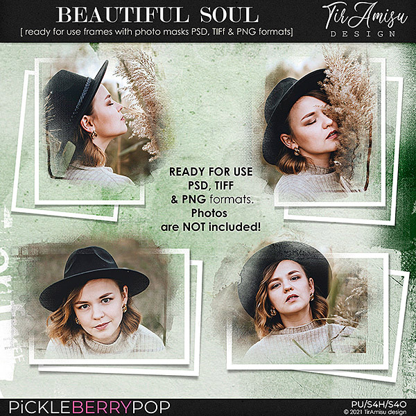 Beautiful Soul ~ Out Of Bounds photo masks by TirAmisu design