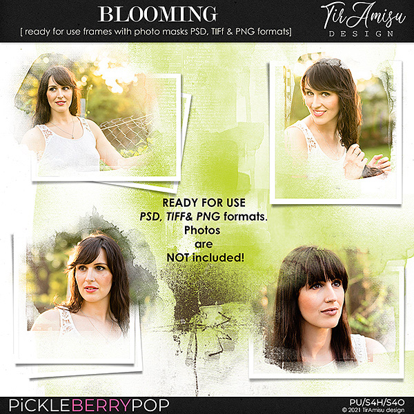 Blooming ~ Out Of Bounds photo masks 