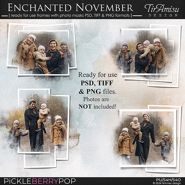 Enchanted November ~ Out Of Bounds photo masks 