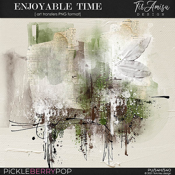 Enjoyable Time ~ art transfers by TirAmisu design 