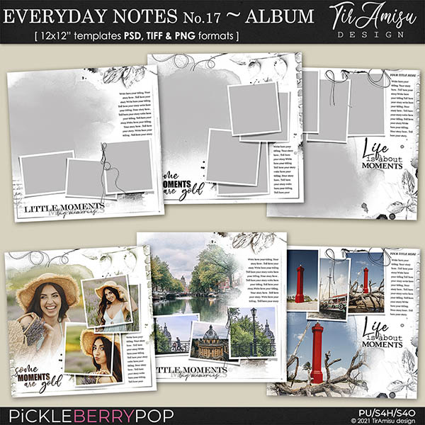 Everyday Notes June No.17 ~ Templates 
