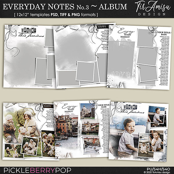 Everyday Notes No.3 ~Templates by TirAmisu design  