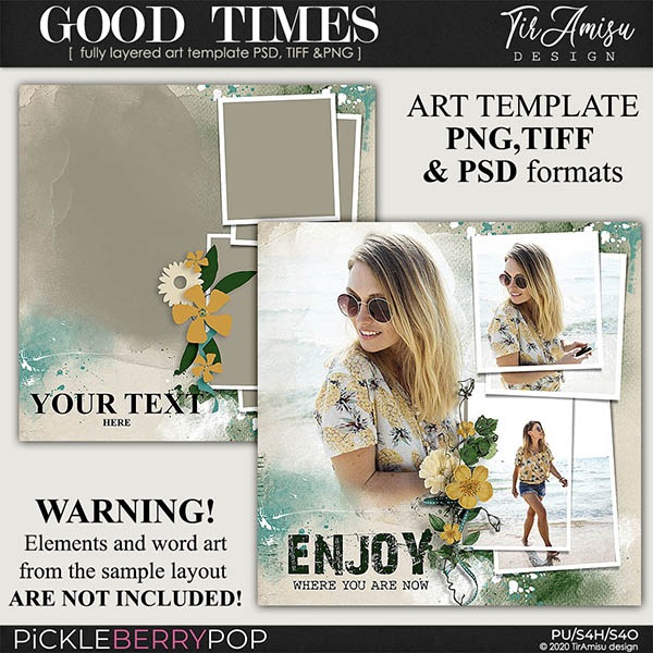 Good Times ~ Art  Template 1 by TirAmisu design