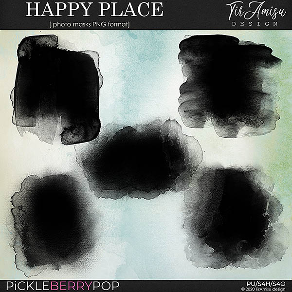 Happy Place ~ photo masks by TirAmisu design 