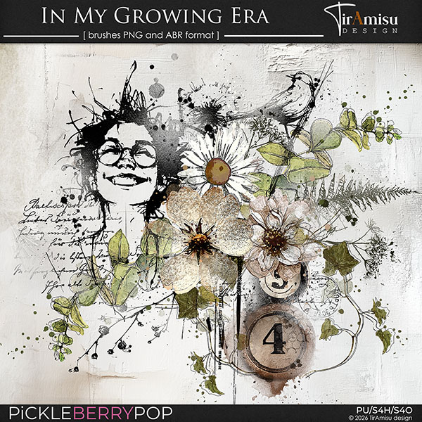 In My Growing Era ~ art brushes 