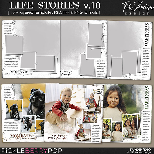 Life Stories  Templates vol.10