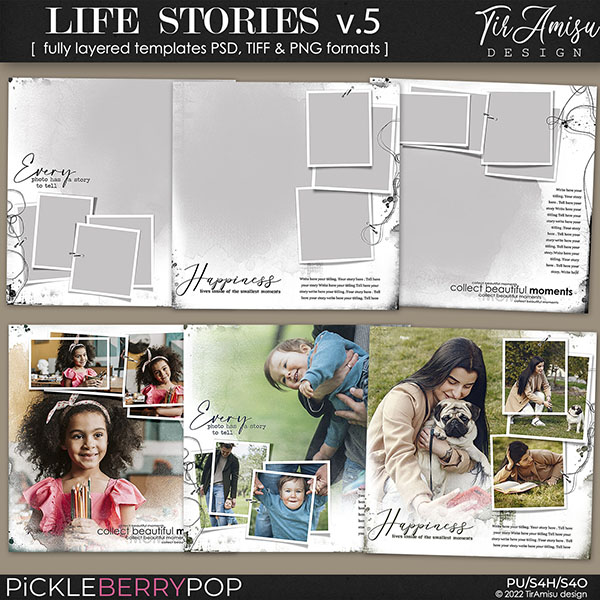 Life Stories  Templates vol.5