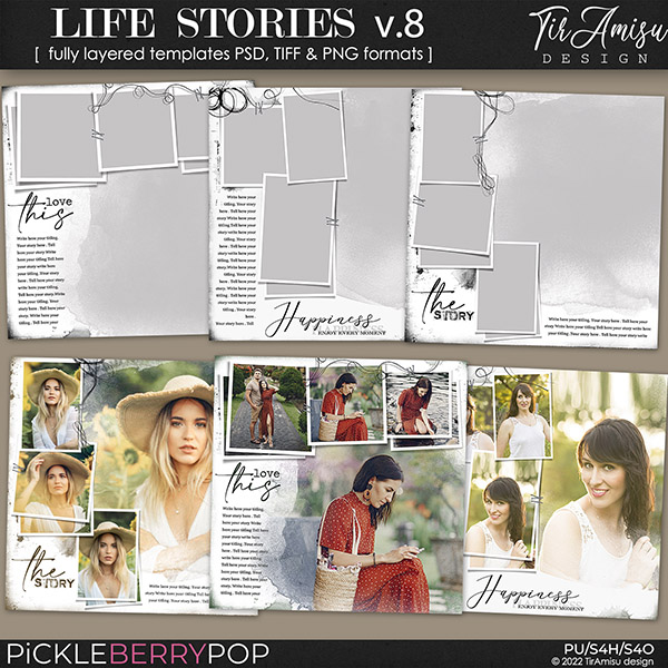 Life Stories  Templates vol.8