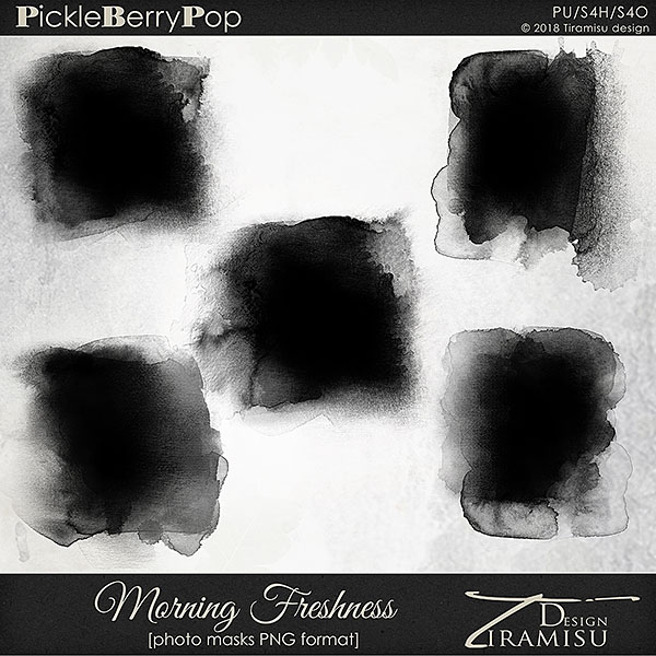 Morning Freshness ~ photo masks by Tiramisu design 