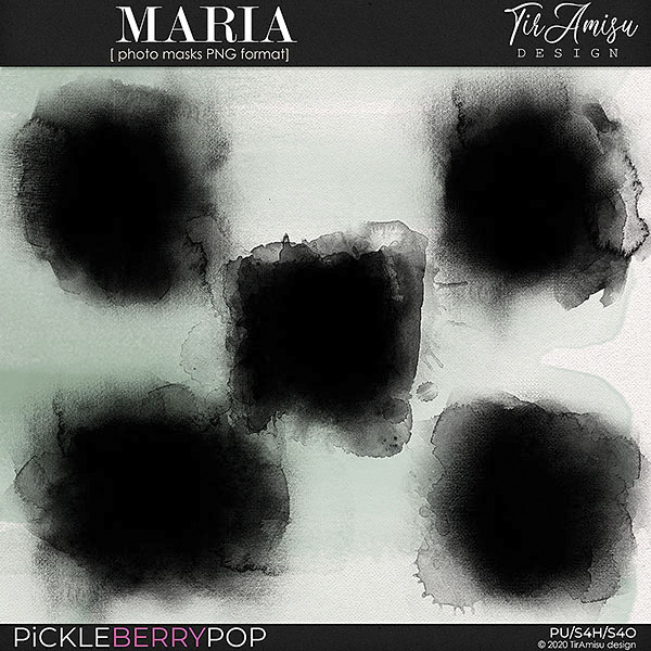 Maria ~ photo masks by TirAmisu design 