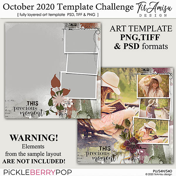 October 2020 Mojo Challenge: Template