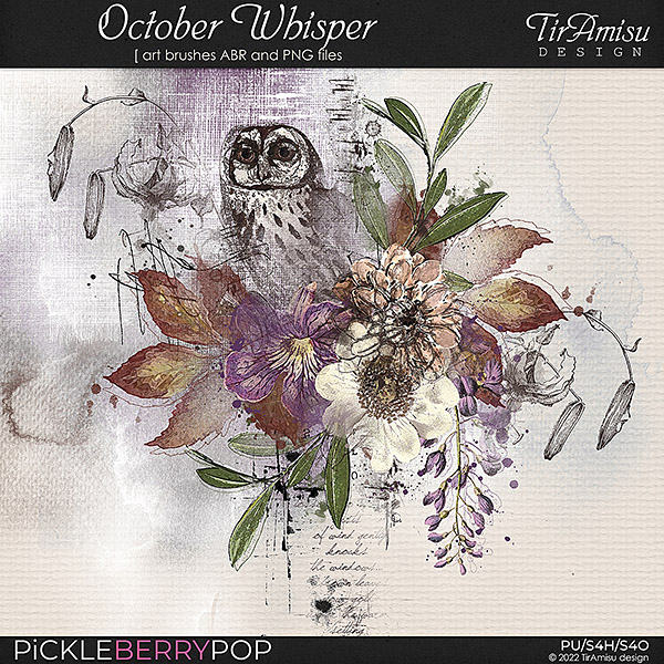 October Whisper~ art brushes  