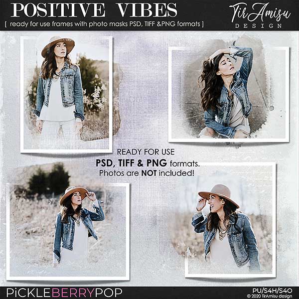 Positive Vibes ~ Out Of Bounds photo masks by TirAmisu design