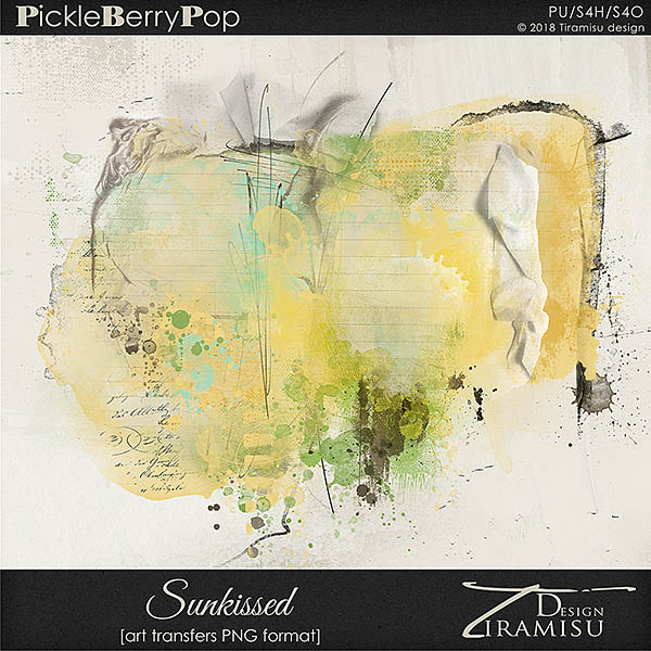 Sunkissed~ art transfers by Tiramisu design