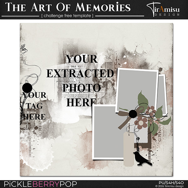 The Art Of Memories Template Freebie 