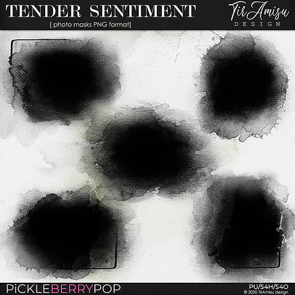 Tender Sentiment ~ photo masks by TirAmisu design 