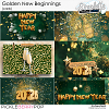 Golden New Beginnings (cards) by Simplette