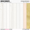 Hidden Thoughts - artsy, vintage & solid papers