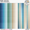 Hello January - Solid & Ombré Papers - by Neia Scraps