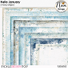 Hello January - Messy Edges - by Neia Scraps