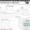 Milestone Magic | Planner Booster | Planner Pages