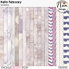 Hello February - Papers - by Neia Scraps