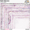 Hello February - Messy Edges - by Neia Scraps
