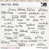 Simply You | Planner Booster | Words