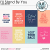 I'll Stand By You Journal Cards