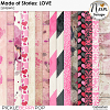 Made of Stories: LOVE - Papers - by Neia Scraps