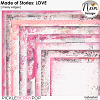 Made of Stories: LOVE - Messy Edges - by Neia Scraps