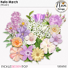 Hello March - Flowers - by Neia Scraps