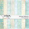 Winter Miracle Damask Papers   