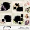 Collection Beauty in Bloom Photo Mask Templates 