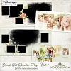 Quick Art Double Page Templates with Mask Vol.1 by Indigo Designs