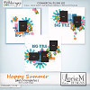 Happy Summer Sketch Templates