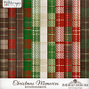 Christmas Memories Checked Papers by Indigo Designs 