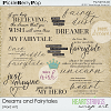 Dreams and Fairytales Word Art