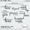 Inspired by Love Wordarts/Digital Stamps