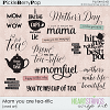 Mom you are Tea-rific Word Art