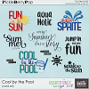 Cool by the Pool Word Art {Heartstrings Scrap Art & Aimee Harrison Designs}